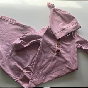 Caden Lane Gown + Hat